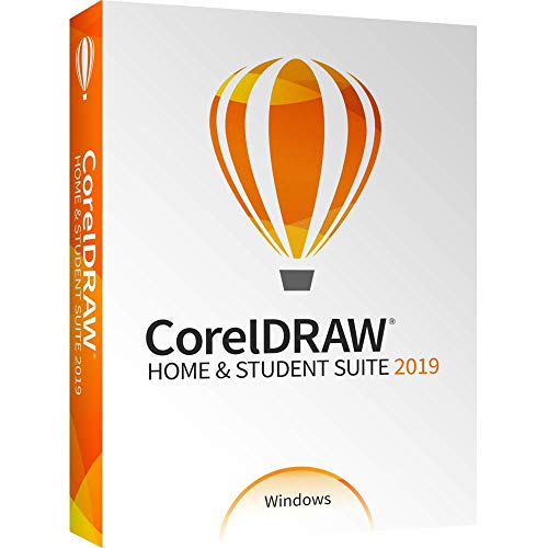 Book Cover CorelDRAW Home & Student Suite 2019 for Windows [PC Disc] [Old Version]