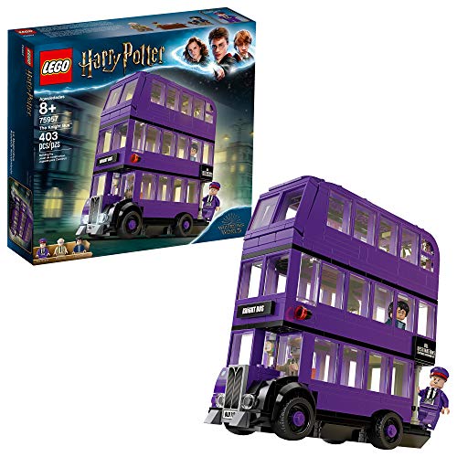 Book Cover LEGO Harry Potter and The Prisoner of Azkaban Knight Bus 75957 Building Kit (403 Pieces)