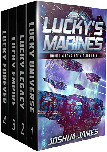 Book Cover Lucky's Marines: Book 1-4