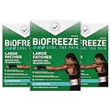 Biofreeze Pain Relief Patch, Large, 15 Patches