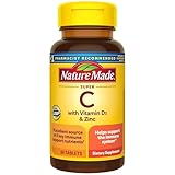 Nature Made Super C, Vitamin C and Zinc with Vitamin D3, Dietary Supplement for Immune Support, 60 Tablets, 60 Day Supply