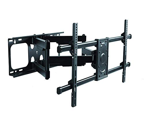 Premim Mount - Heavy Duty Dual Arm Articulating TV Wall Mount Bracket for LGÂ UM8070PUA 86" Class HDR 4K UHD SmartÂ IPS LED TV 86UM8070PUA Tilt & Swivel with Reduced Glare - Buy Smart!