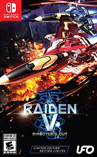 Book Cover Raiden V: Director's Cut Limited Edition - Nintendo Switch