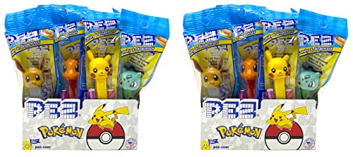 Book Cover Pez Pokemon Dispensers Individually Wrapped Candy, Pokemon Party Favors , Pokemon Party Favors For Kids, 24 Pack