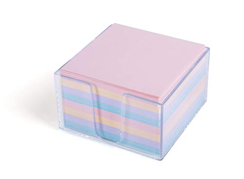 Mintra Office Memo Pads (1pk, Memo Cube - Pastel)