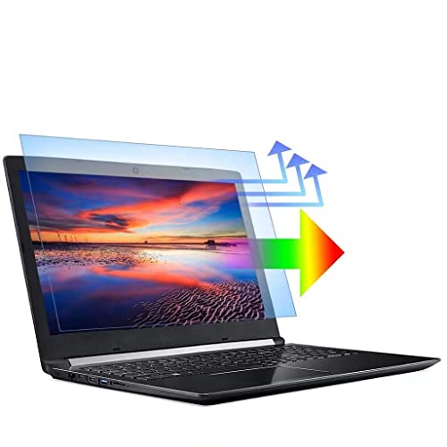 2PC Pack 15.6 inch Blue Light Blocking Laptop Screen Protector, Blue Light Filter for Notebook Computer Screen 15.6” Display 16:9