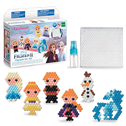 Book Cover Aquabeads Disney Frozen 2 Character Set, Kids Crafts, Beads, Arts and Crafts, Complete Activity Kit for 4+
