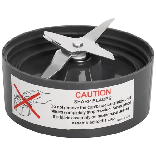 NB-202 Replacement Extractor Blade Compatible with Nutribullet NB-202 1000W Blender, Upgrade Sharper Cross Blade Replace for Nutribullet Prime