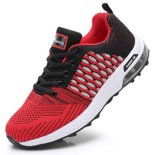 JARLIF Women's Ultra Running Shoes Reflective at Night Breathable Tennis Air Trail Athletic Sneakers
