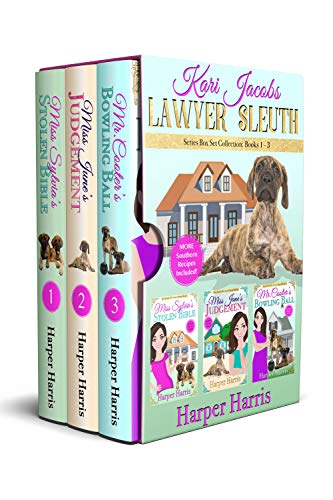 Book Cover Kari Jacobs Lawyer Sleuth Cozy Mystery Series Box Set Collection: Books 1-3