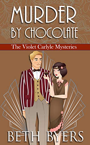 Book Cover Murder By Chocolate: A Violet Carlyle Historical Mystery (The Violet Carlyle Mysteries Book 12)