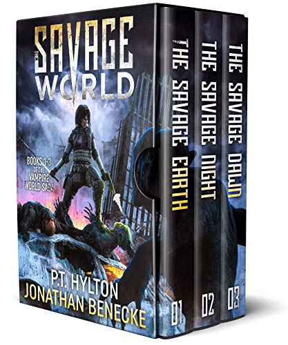 Book Cover The Savage World Box Set (A Post Apocalyptic Vampire Series): The Vampire World Saga Books 1-3
