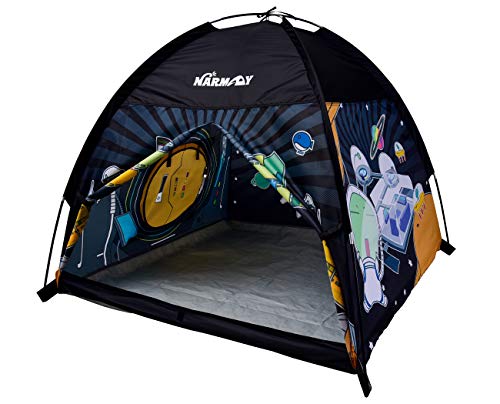 Book Cover NARMAY Play Tent Space World Dome Tent for Kids Indoor / Outdoor Fun - 48 x 48 x 40 inch
