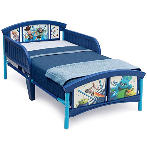 Book Cover Delta Children Plastic Toddler Bed, Disney/Pixar Toy Story 4