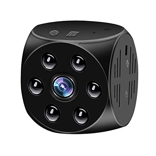 Mini Spy Camera Wireless Hidden: 1080P HD Nanny Cam with Motion Detection & Video Record & Night Vision/ Small Indoor Security Camera for Home / Office / Car Surveillance - Perfect Copcam