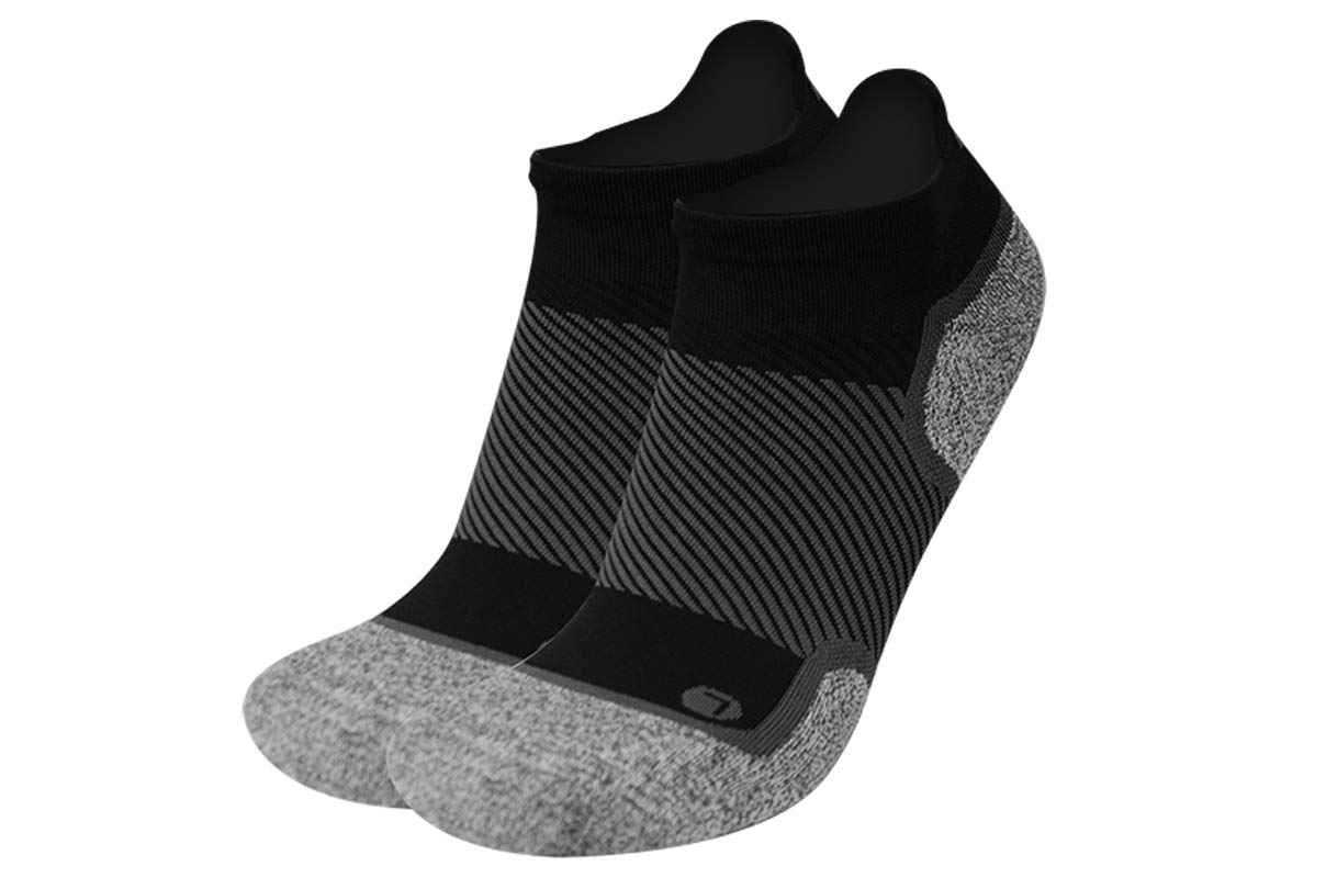 Diabetic and Neuropathy Non-Binding Wellness Socks BBY OrthoSleeve WC4 Improves Circulation and Helps with Edema Medium (1 Pair) Black No-show
