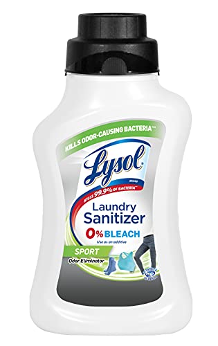 Book Cover Lysol Laundry Sanitizer Additive, Sport, for Active wear, 41 Fl Oz