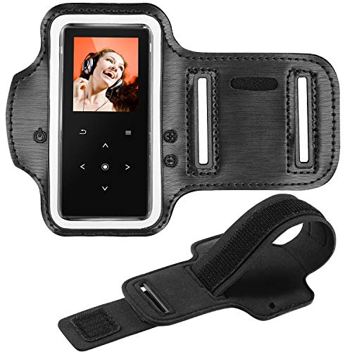 Adjustable Sport Armband for BERENNIS MP3 Player， Hands-Free for Running, Black，1 Pack
