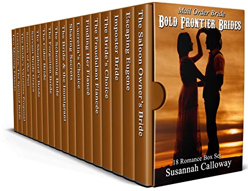 Bold Frontier Brides: 18 Romance Box Set