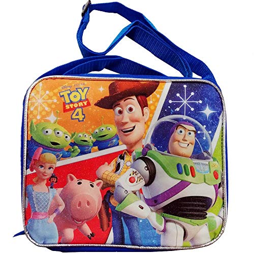 Book Cover Disney Pixar Toy Story 4 Rectangle Lunch Bag with Strap
