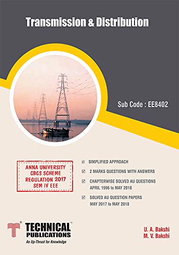 Transmission and Distribution for Anna University R17 CBCS (IV- EEE -EE8402)