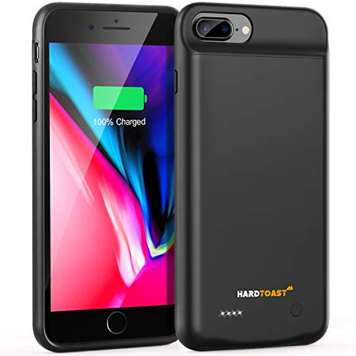 Battery Case for iPhone 6 Plus / 6s Plus / 7 Plus / 8 Plus 4000mAh, External Extended Smart Charging Case Portable Battery Phone Case Charger Battery Pack Power Bank iPhone 6P/7P/8P ONLY (5.5inch)