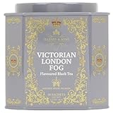 Harney & Sons Victorian London Fog Tea, Black and Oolong Tea with Citrus, Vanilla and Lavender | 30 Sachets, Historic Royal Palaces Collection (Tin Design May Vary)