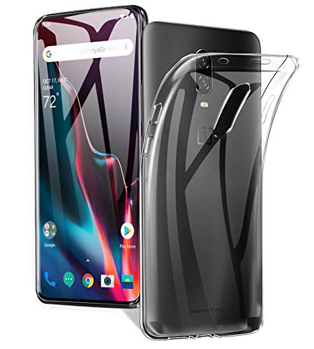 Book Cover AVIDET Oneplus 7 Pro Case, Crystal Clear Soft Thin Anti-Scratches Cover for Oneplus 7 Pro(Transparent)
