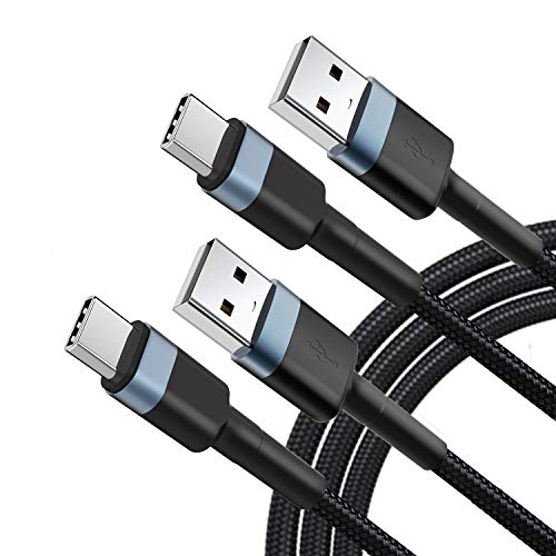 for Samsung Note 10 Cable, Benicabe USB Type C Chager Cable Nylon Braided Cord Fast Charging for Samsung Galaxy Note 10+ / Note 9 / Note 8, S10e / S10+, S9 / S9 Plus, S8 / S8 Plus (2Pack 6.6FT)
