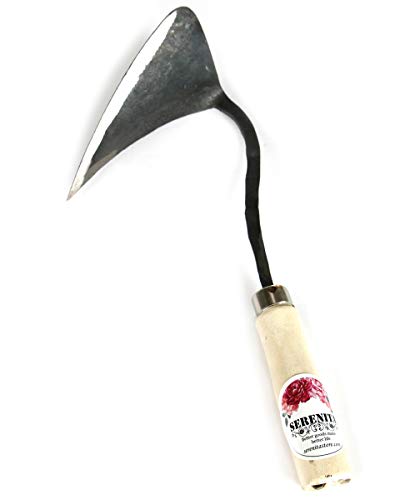 SERENITA Lawn Grass Edger Hoe Garden Tool Weeding Tools for Garden. Homi Korean Plow Easy Digger with Blade. Less Effort Easy Farming Tool