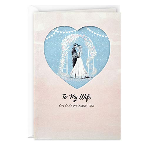 Hallmark Wedding Day Card from Husband (to My Wife On Our Wedding Day)