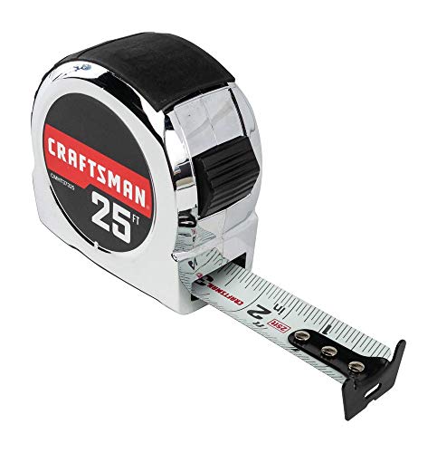 Book Cover CRAFTSMAN Tape Measure, 25-Foot (CMHT37325S)