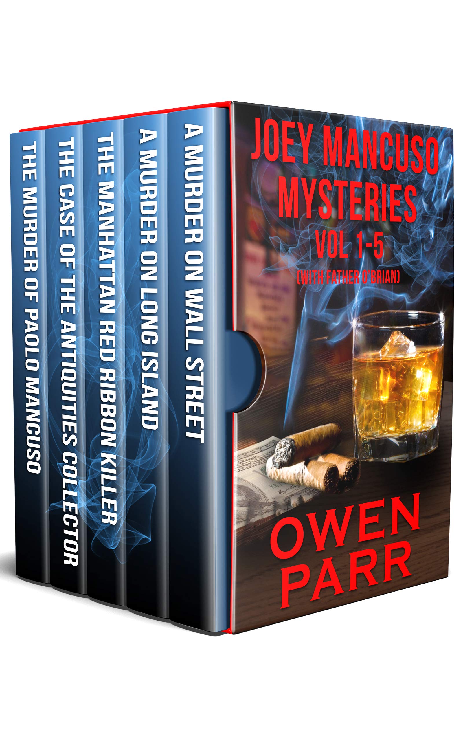Book Cover Joey Mancuso Mysteries Vol 1-5