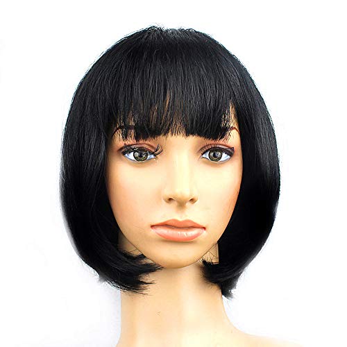 KATCOCO Women's Short Bob Wig Heat Resistant Colorful Syntheic Hair Wig Cosplay Daily Party Wig for Women