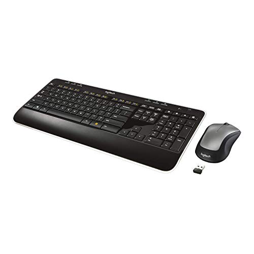 Book Cover Logitech MK520 Wireless Keyboard and Mouse Combo â€” Keyboard and Mouse, Long Battery Life, Secure 2.4GHz Connectivity (Renewed)