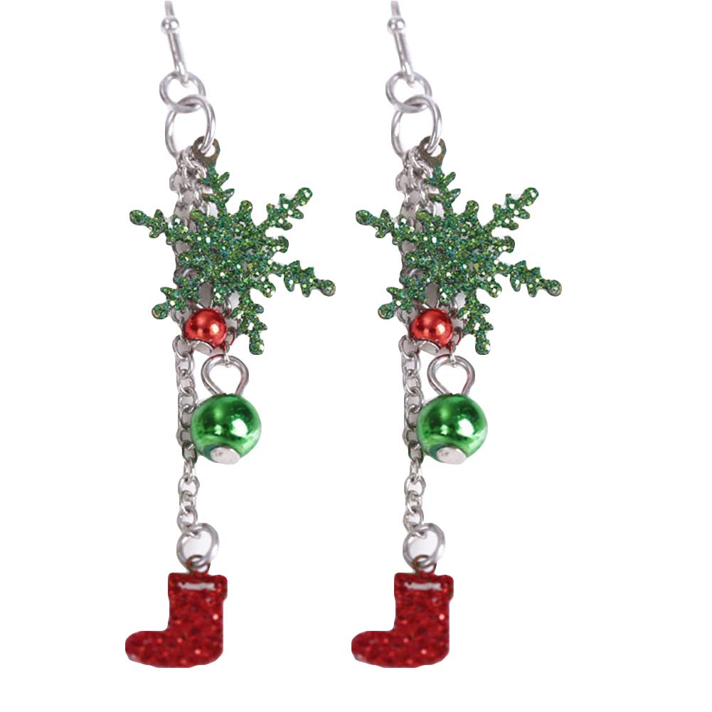 Afco Funny Goldfish Water Bag Dangle Hook Earrings Girl Charm Christmas Gift (Hook)