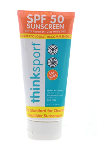 Thinksport Kids Safe Sunscreen SPF 50+ (6 ounce) (2 pack)