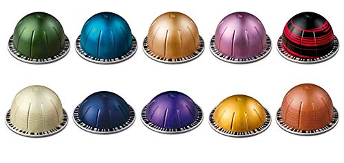 Nespresso Vertuoline Indulgent Sampler - a Total of 10 Coffee and Espresso Capsules Pods