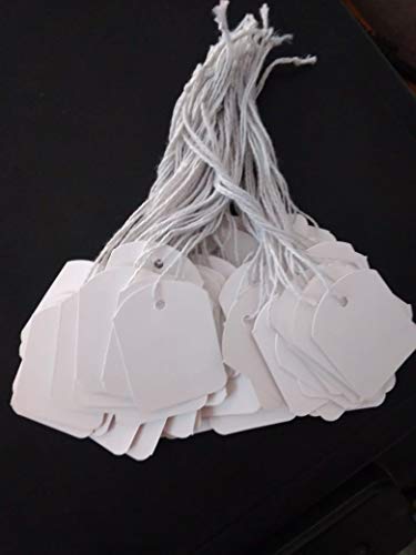 atmiyamart Tag and Lable White Tags for Packing 1000 Pcs Craft Label Paper (30x40 cm)