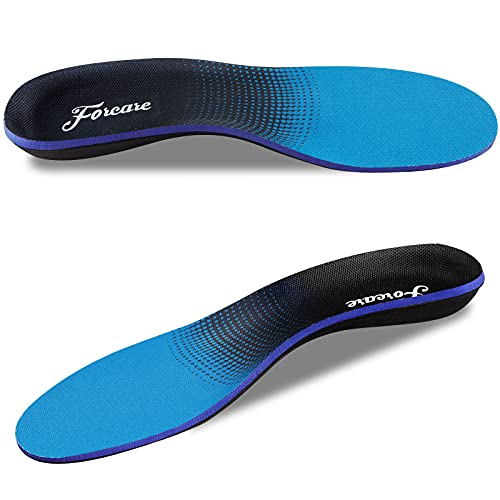 Plantar Fasciitis Arch Support Insoles for Men and Women Shoe Inserts Orthotics - Shoe Insoles for Flat Feet Arch Heel Pain