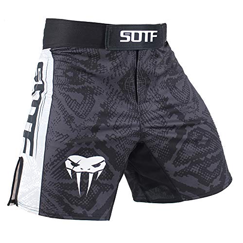 SOTF MMA Boxing Shorts Men Fight Shorts Men BJJ No Gi Shorts