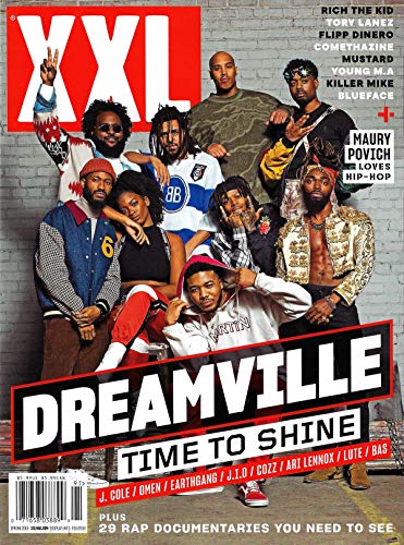 XXL Magazine Spring 2019 J COLE, BAS, COZZ, EarthGang, J.I.D, LUTE, OMEN, ARI LENNOX Cover, 20 Rap Documentaries You Need To See