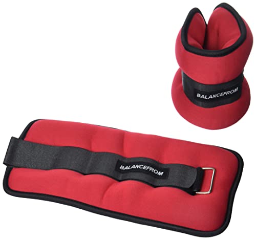 BalanceFrom GoFit Fully Adjustable Ankle Wrist Arm Leg Weights