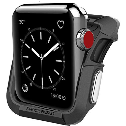 SporTop Compatible Apple Watch Case 44mm, Shock-Proof and Shatter-Resistant Protector Bumper iwatch Case Compatible Apple Watch Series 4 Nike+,Sport, Edition