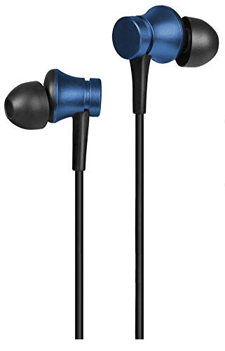 Mi Earphone Basic with Ultra deep bass and mic (Blue)