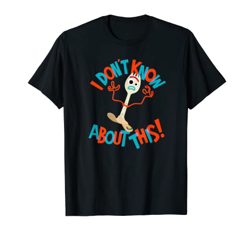 Book Cover Disney Pixar Toy Story 4 Forky Don't Know About This T-Shirt