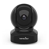 wansview Cameras for Home Security, 2K IP Camera, WiFi Home Indoor Camera for Baby/Pet/Nanny, Motion Detection, 2 Way Audio Night Vision, Compatible with Alexa, with TF Card Slot and Cloud
