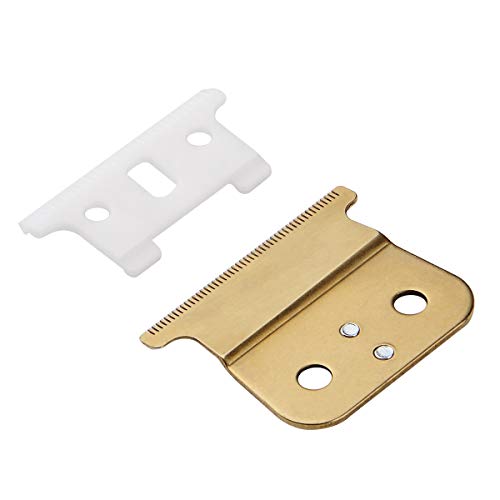 Pro T outliner Ceramic Blade Hair Clipper/Trimmer Replacement Blades #04521-Compatible with Andis T Outliner Clipper (Gold)