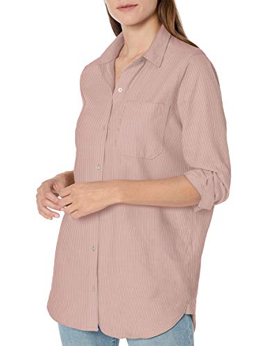 Amazon Brand - Goodthreads Women's Washed Oxford Oversized Boyfriend Shirt