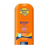Banana Boat Sport Ultra Sunscreen Stick SPF 50, 1.5oz | Travel Size Sunscreen, Mini SPF Stick Sunblock, Oxybenzone Free, 1.5oz